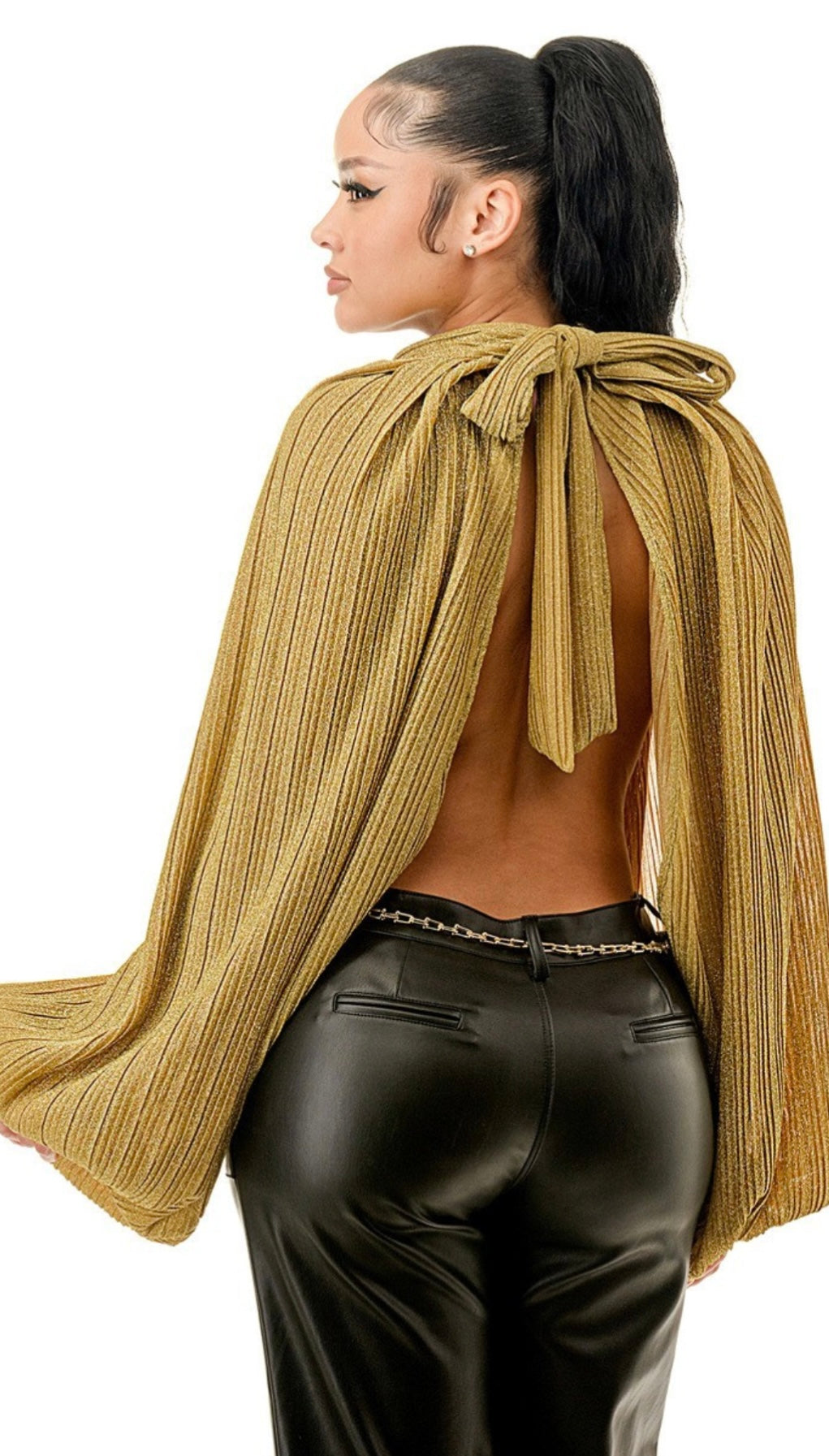 Backless Blouse