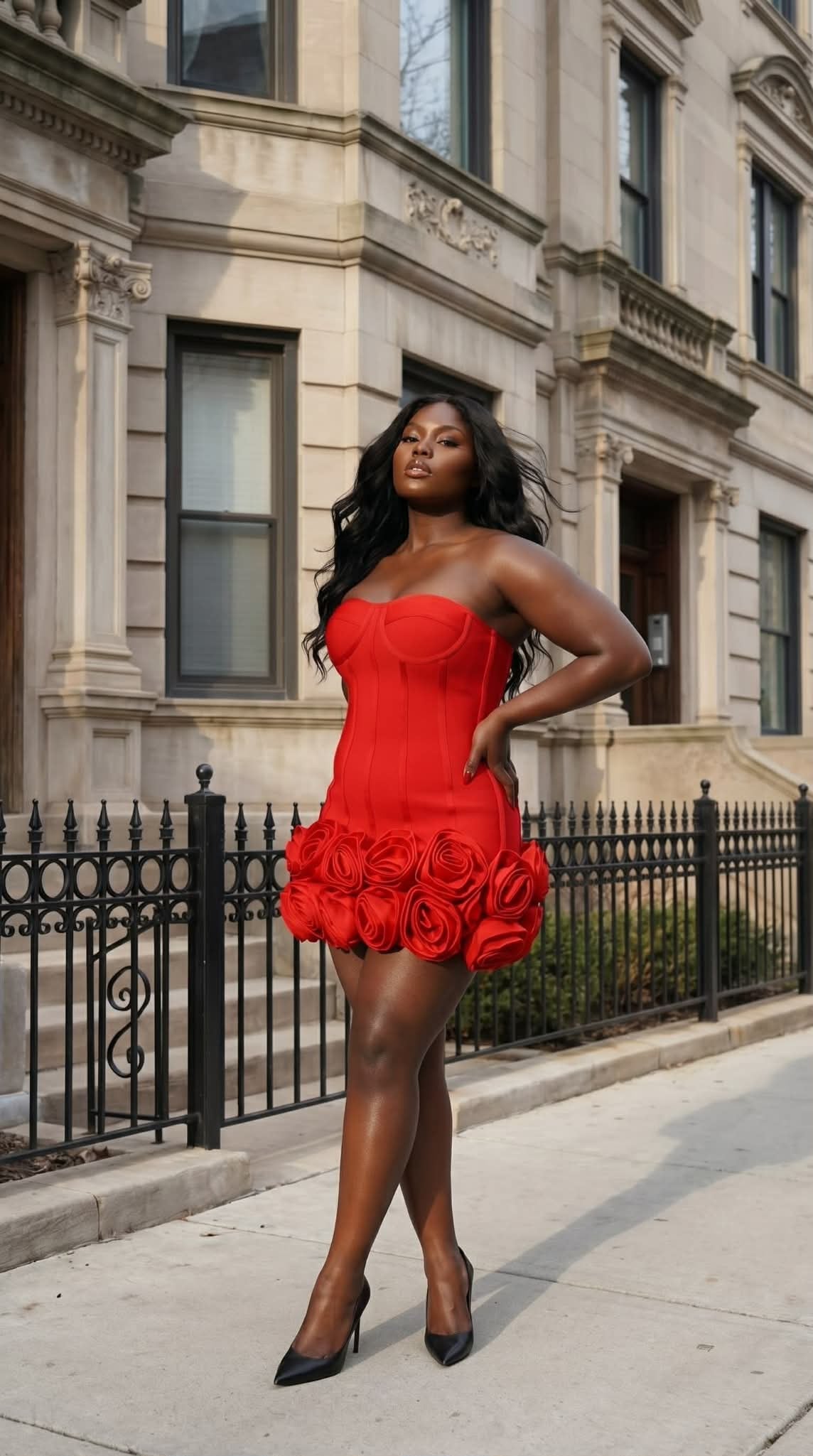 Corset Flower Dress