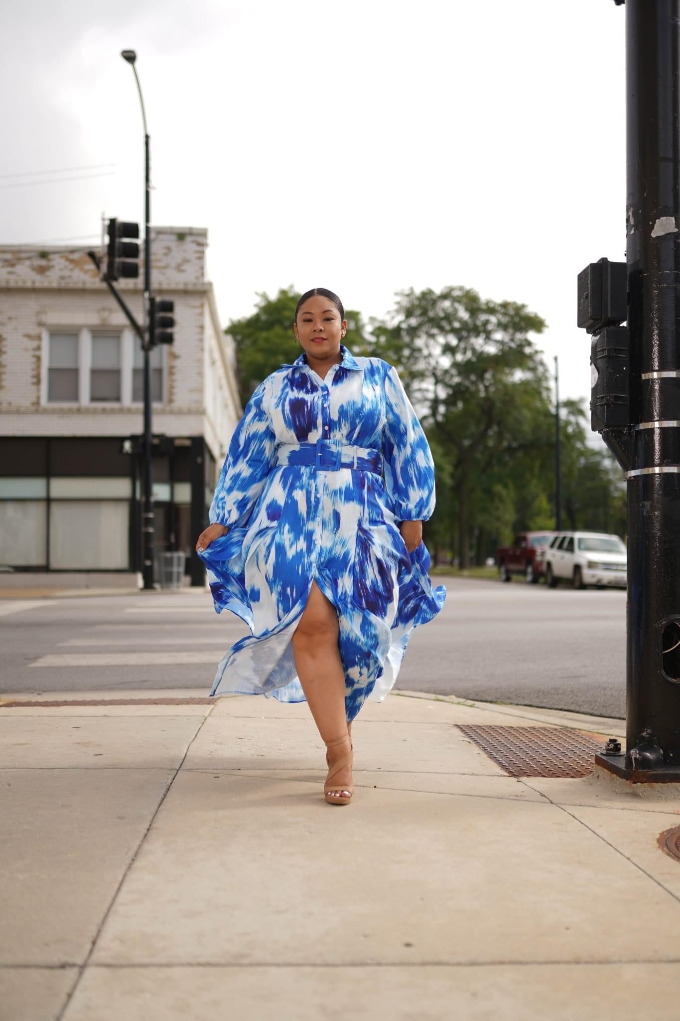 Tie Dye Maxi Plus