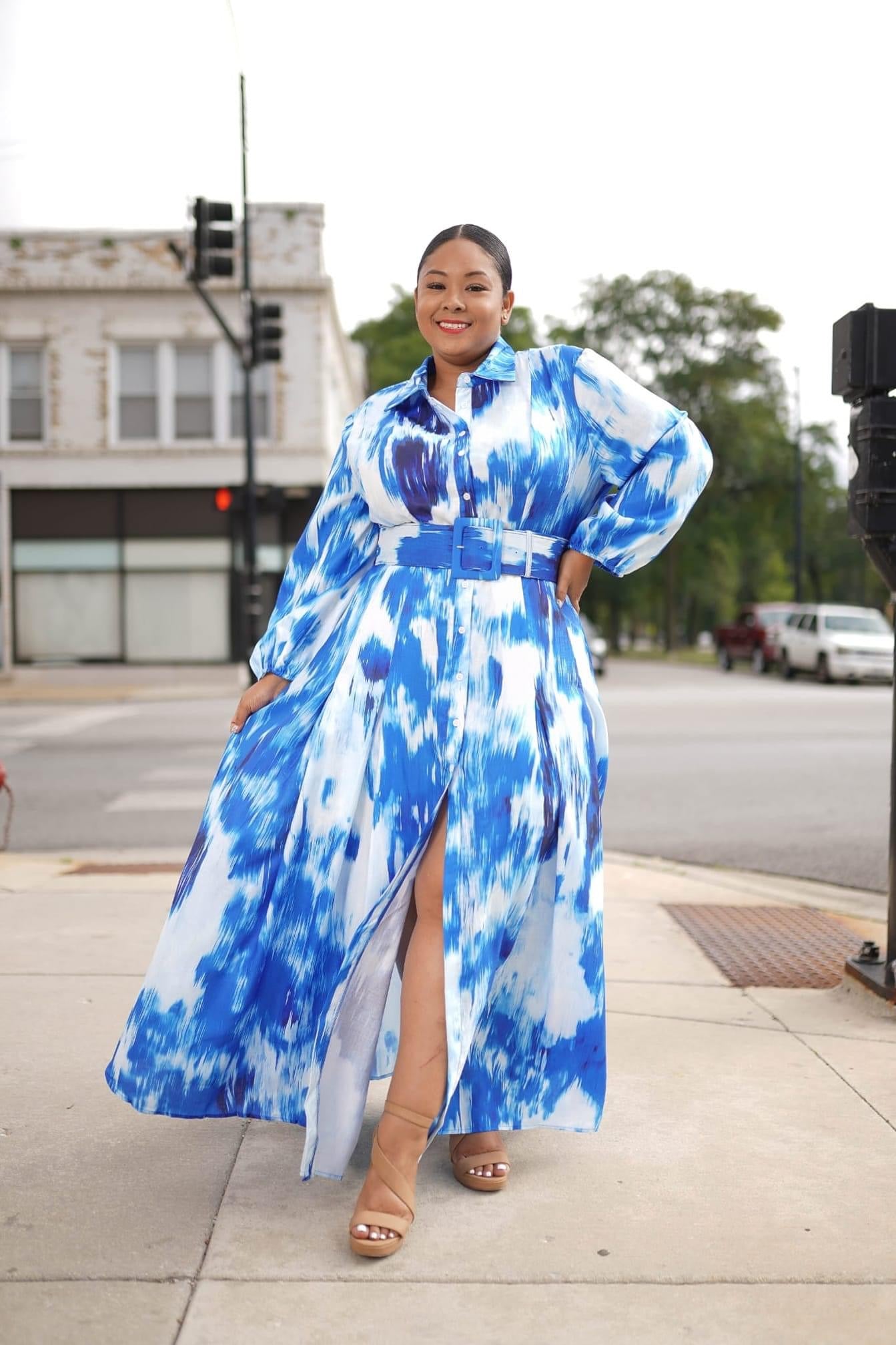 Tie Dye Maxi Plus