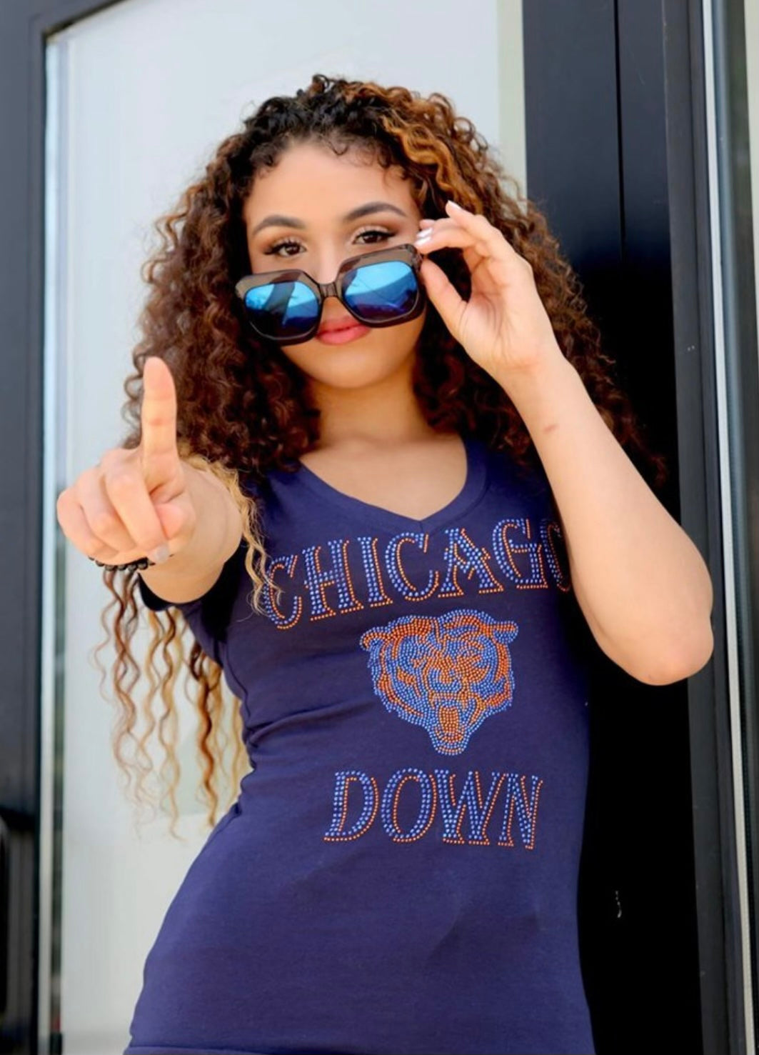 Custom Chicago Bear Down Tee