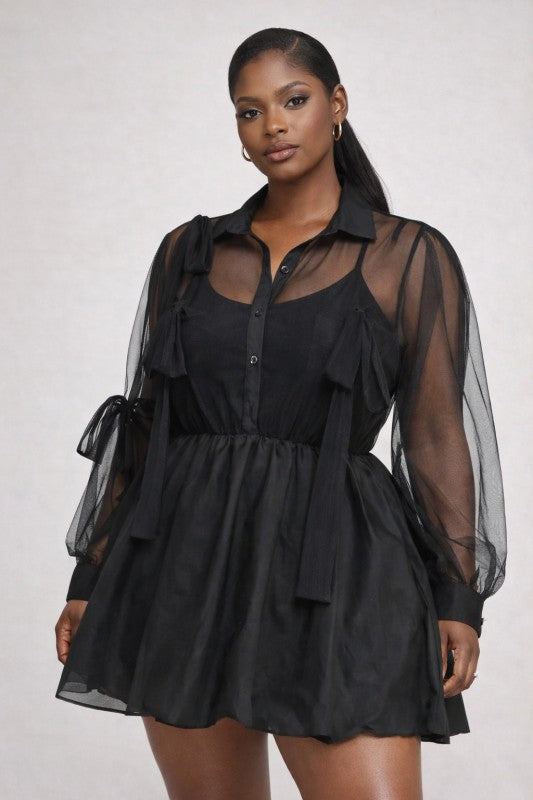 Sheer Bubble Mini