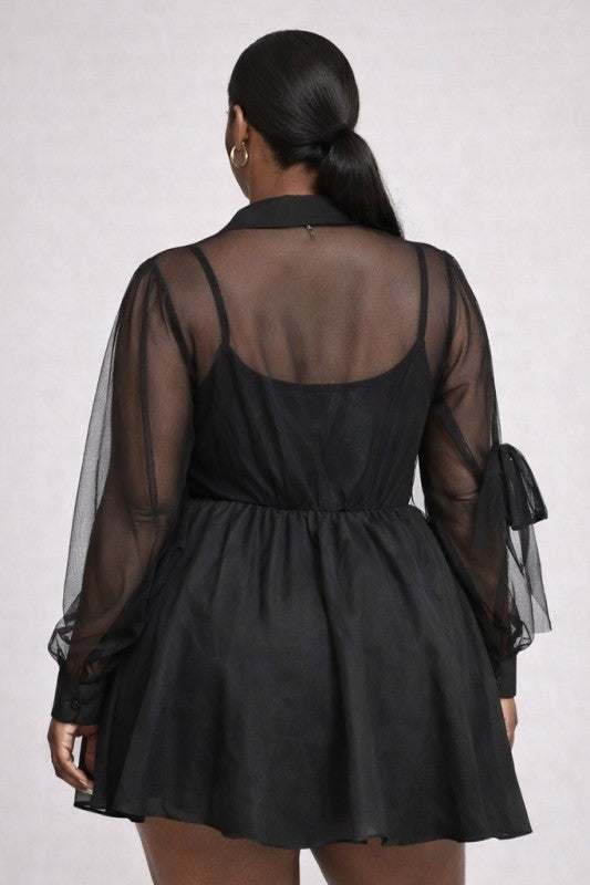 Sheer Bubble Mini
