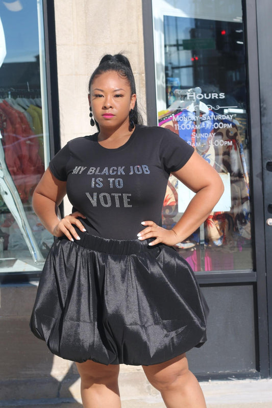 My Black Job is to Vote tee