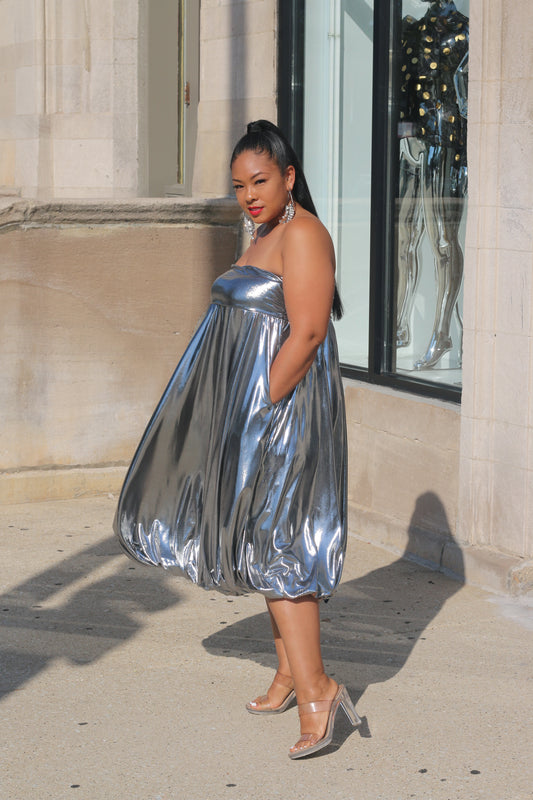 Metallic Bubble Midi