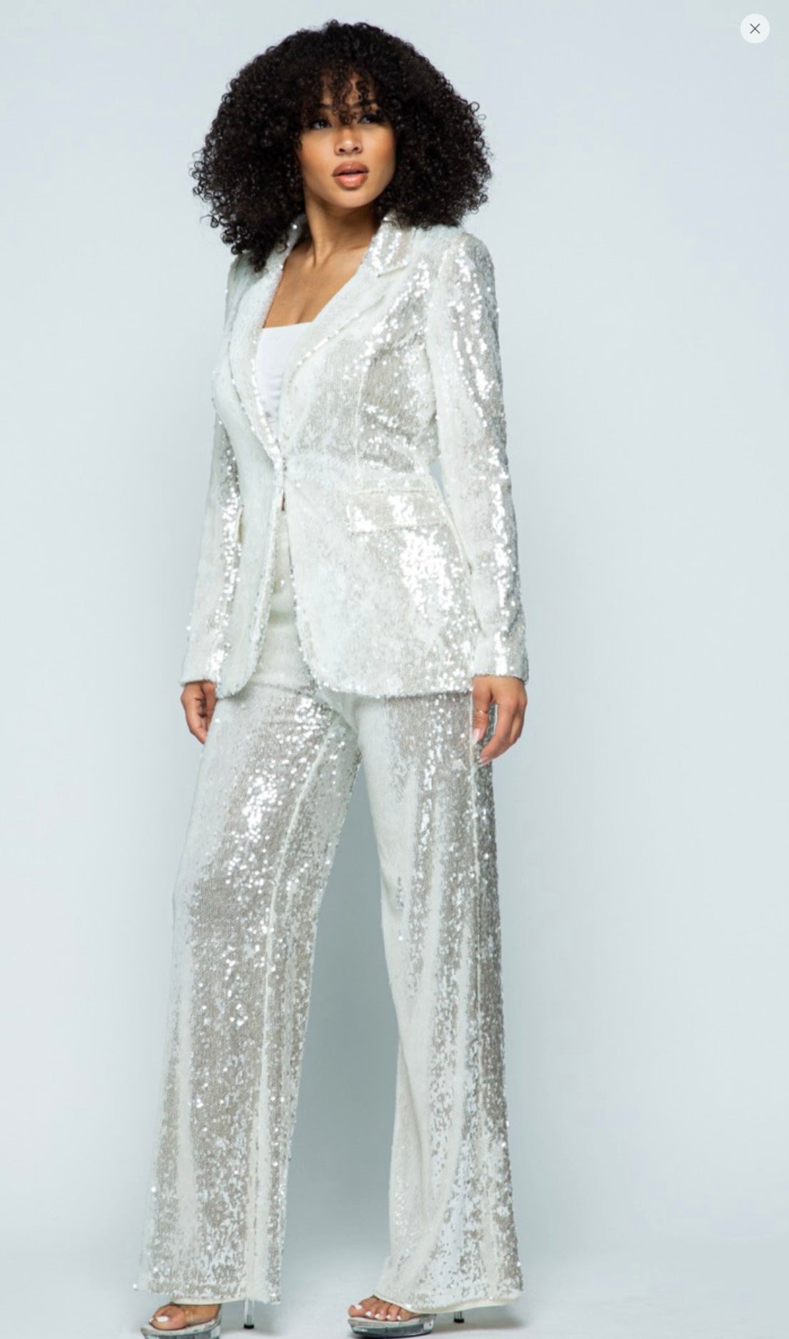 Sequins 2pcs Suit