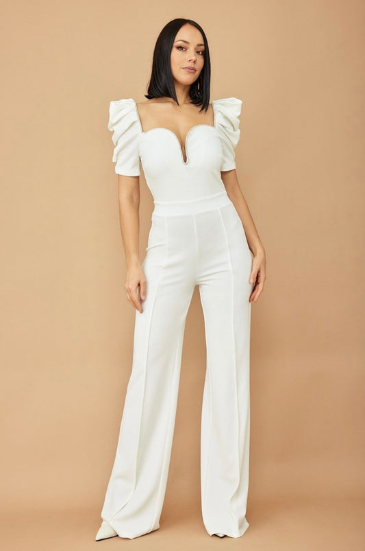 Bling Trim Jumpsuit